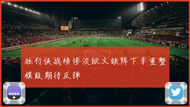 独行侠战绩惨淡欧文缺阵下季重整旗鼓期待反弹